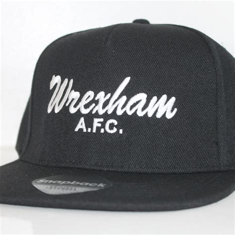 A statement from <b>Wrexham</b> Lager read: "Premier League. . Wrexham fc hat